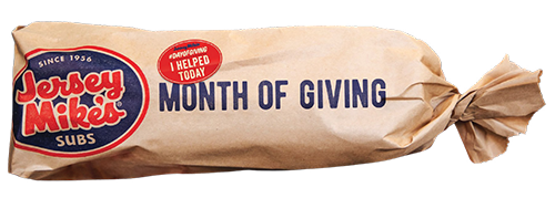 Jersey Mike's M0nth of Giving March 2024