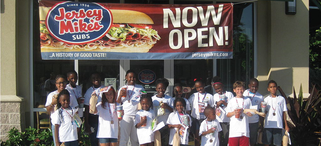 Jersey Mike's Month of Giving - BGCBC - March Donations