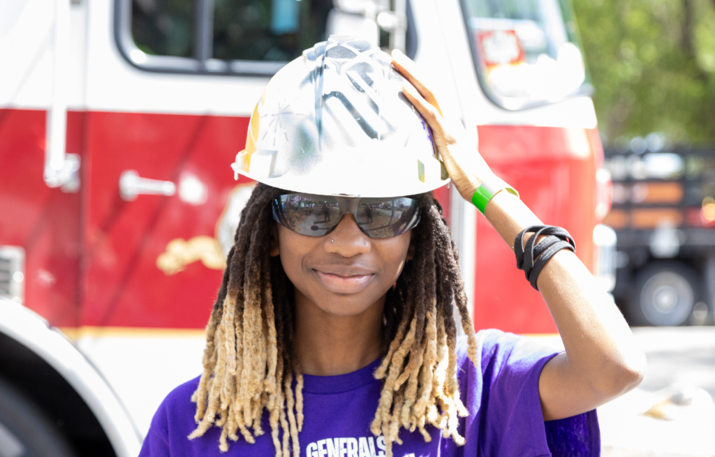 BGCBC Member at Construction Career Day
