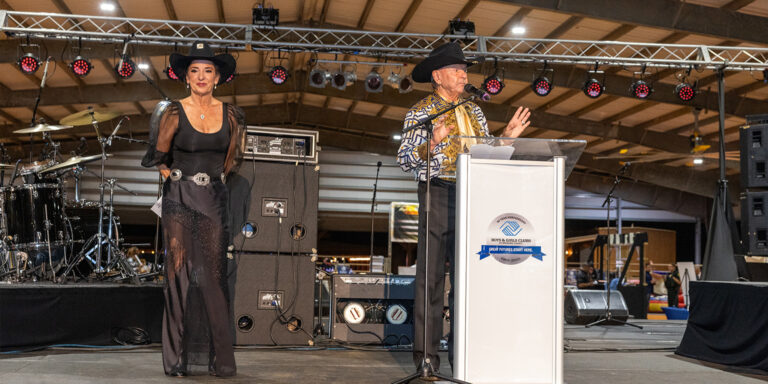 Alligator Ron Bergeron at the Ranch Roam Event